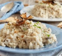 Risotto with porcini mushrooms