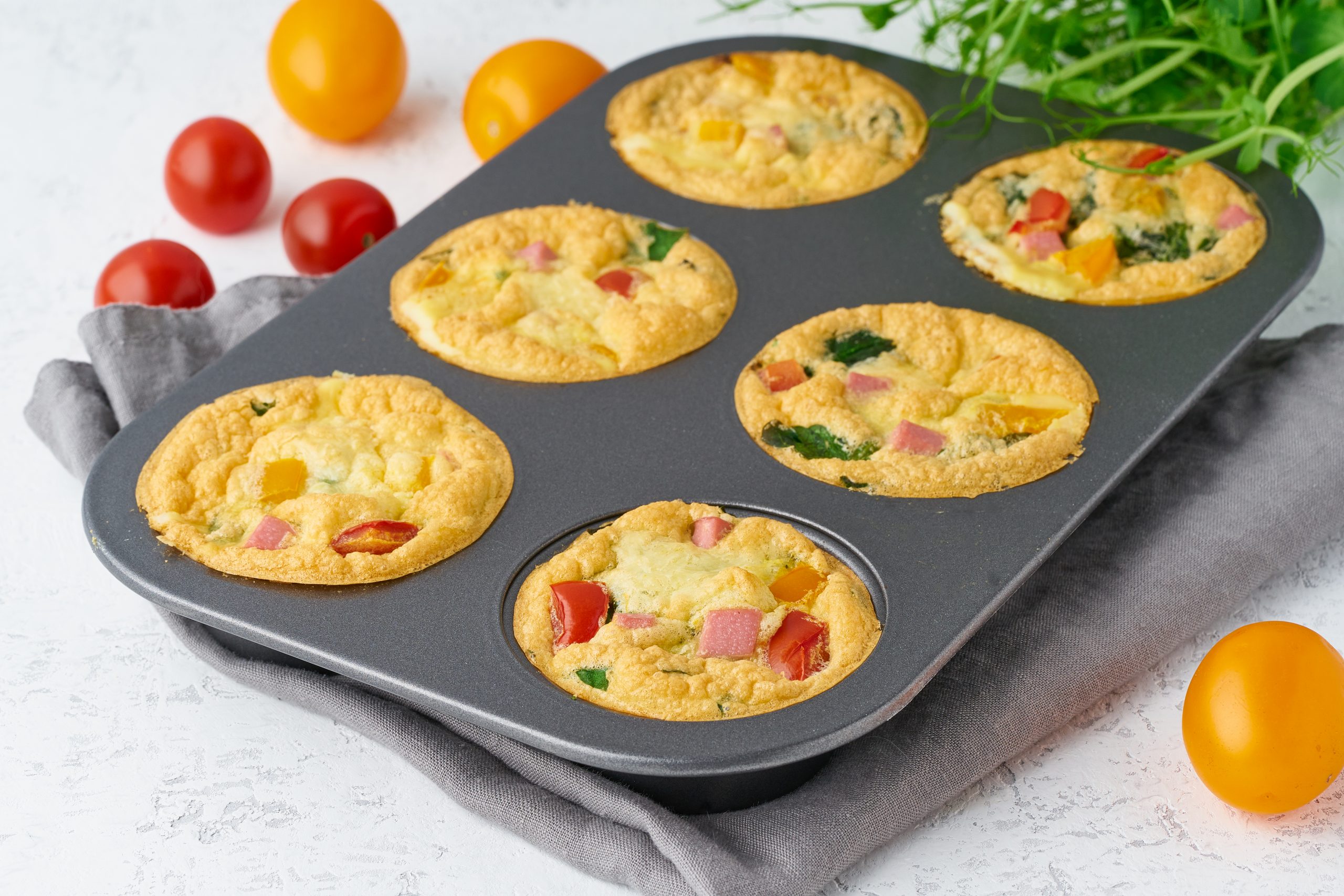 Muffin Pan Omelettes - Anchor Caribbean